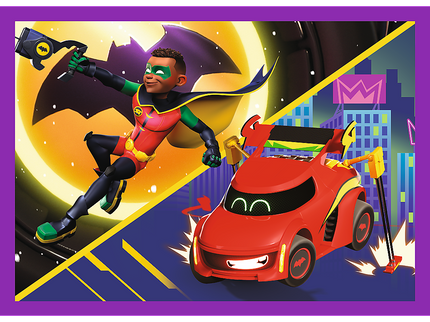 TREFL BATWHEELS Puslede komplekt 4 in 1