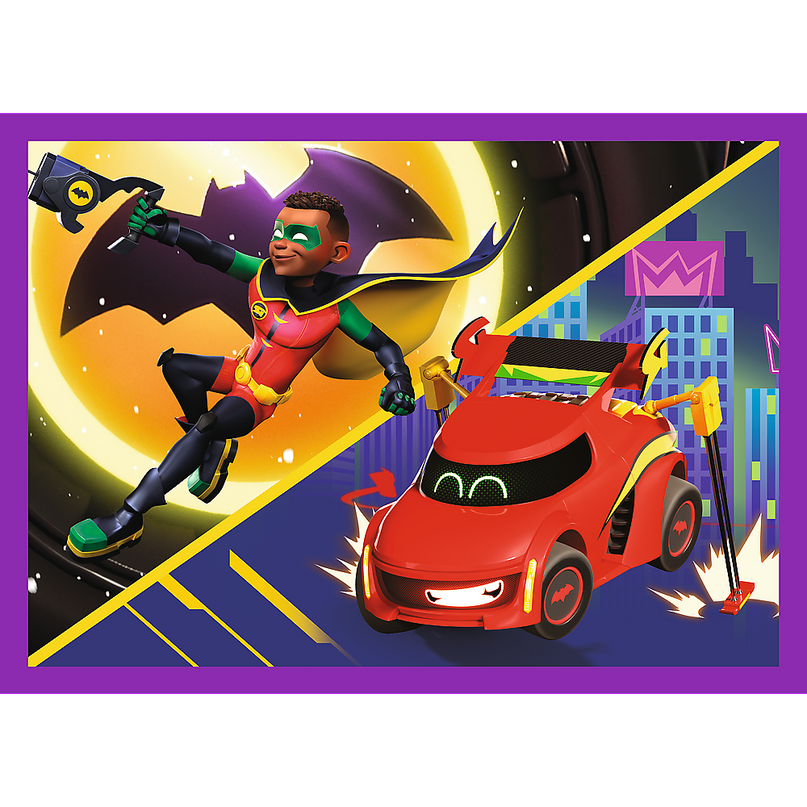 TREFL BATWHEELS Puslede komplekt 4 in 1