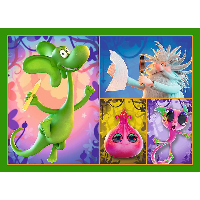 TREFL Diplodocus Puslede komplekt, 4 tk