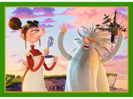 TREFL Diplodocus Puslede komplekt, 4 tk