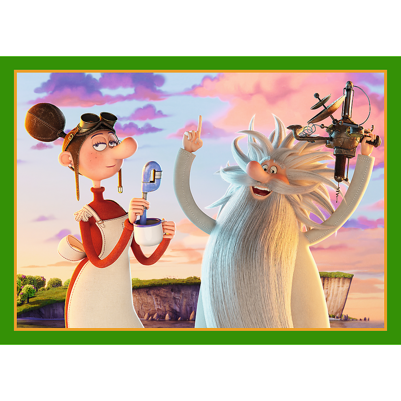 TREFL Diplodocus Puslede komplekt, 4 tk