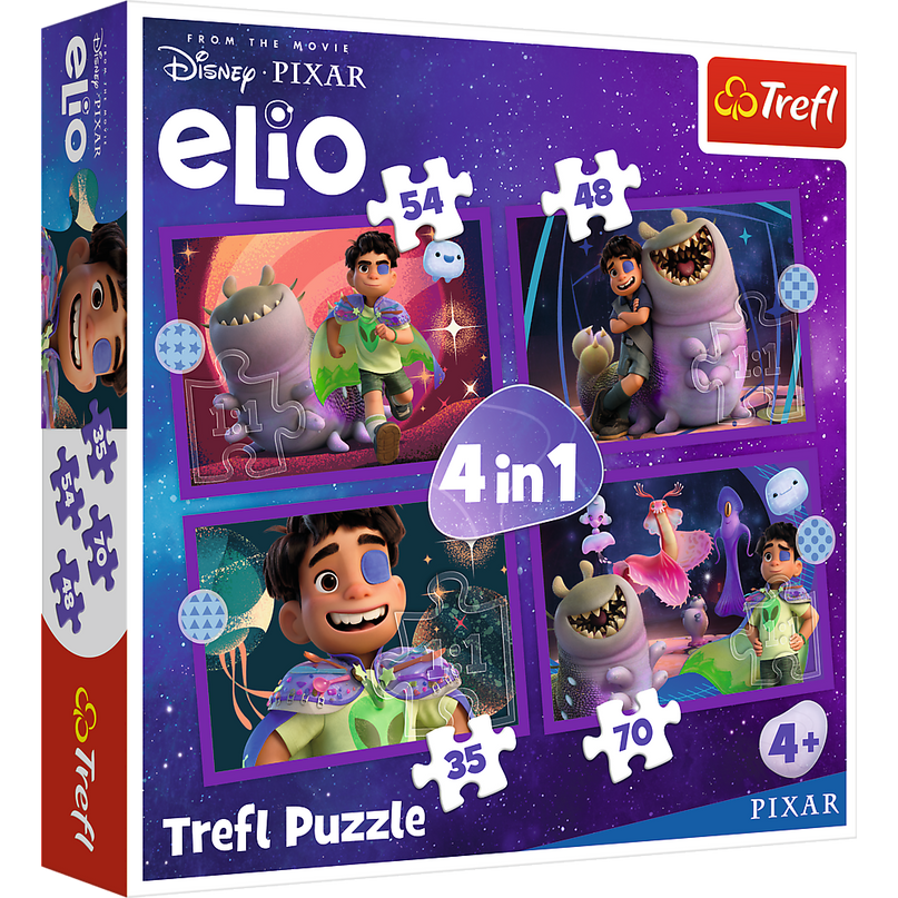 TREFL DISNEY ELIO Puslede komplekt, 4 tk