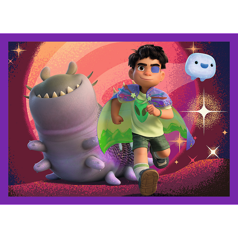 TREFL DISNEY ELIO Puslede komplekt, 4 tk