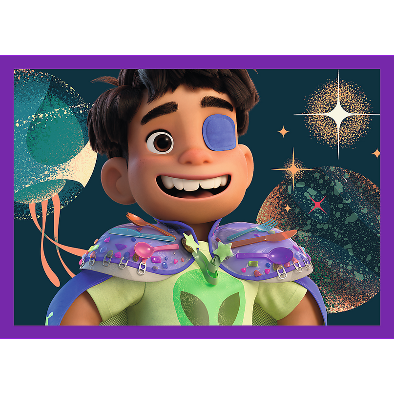 TREFL DISNEY ELIO Puslede komplekt, 4 tk