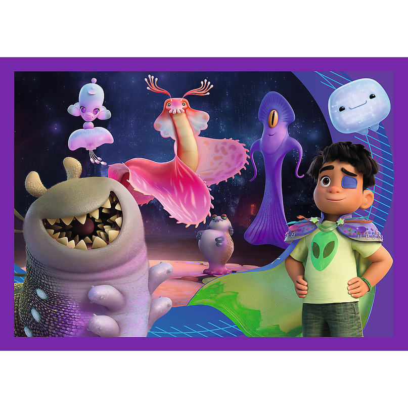 TREFL DISNEY ELIO Puslede komplekt, 4 tk