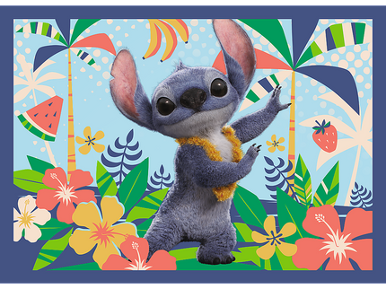 TREFL DISNEY STITCH Puslede komplekt Hawaii puhkus, 4 tk