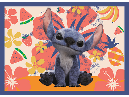 TREFL DISNEY STITCH Puslede komplekt Hawaii puhkus, 4 tk