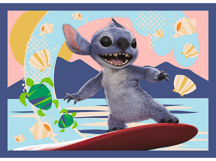 TREFL DISNEY STITCH Puslede komplekt Hawaii puhkus, 4 tk