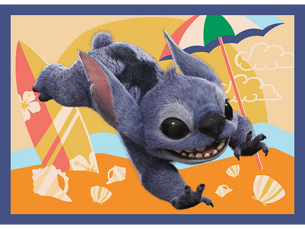 TREFL DISNEY STITCH Puslede komplekt Hawaii puhkus, 4 tk