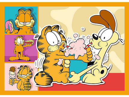 TREFL GARFIELD Puslede komplekt 4 in 1