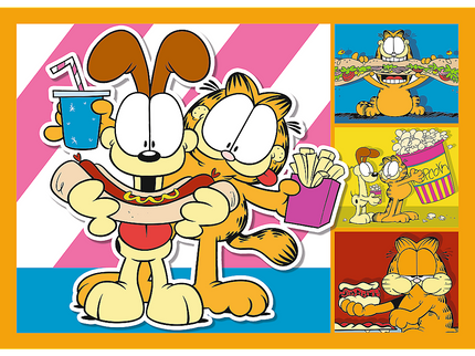 TREFL GARFIELD Puslede komplekt 4 in 1