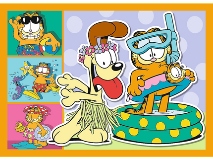 TREFL GARFIELD Puslede komplekt 4 in 1