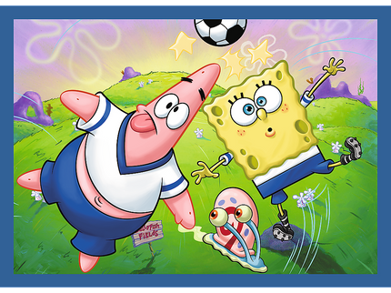 TREFL SPONGEBOB Puslede komplekt 4 in 1  Käsnakalle