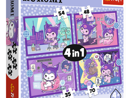 TREFL HELLO KITTY Puslede komplekt 4 in 1 Kuromi
