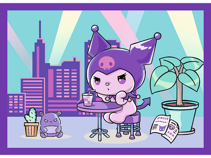 TREFL HELLO KITTY Puslede komplekt 4 in 1 Kuromi