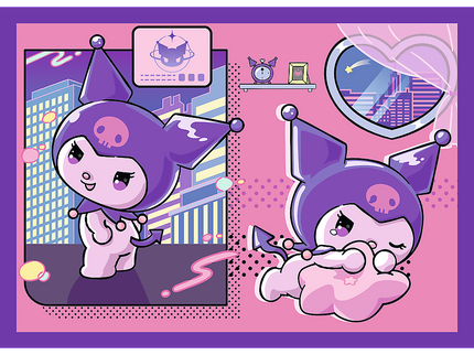 TREFL HELLO KITTY Puslede komplekt 4 in 1 Kuromi
