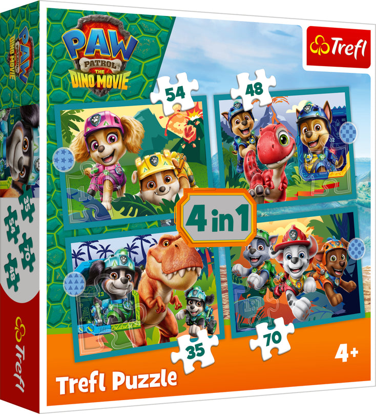 TREFL PAW PATROL Puslede komplekt, 4 tk, Käpapatrull