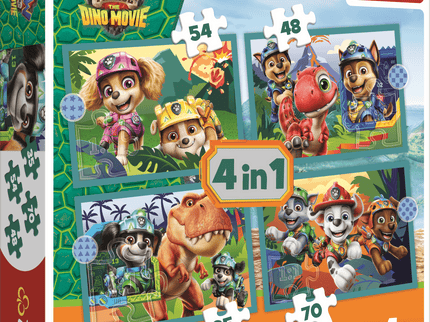 TREFL PAW PATROL Puslede komplekt, 4 tk, Käpapatrull