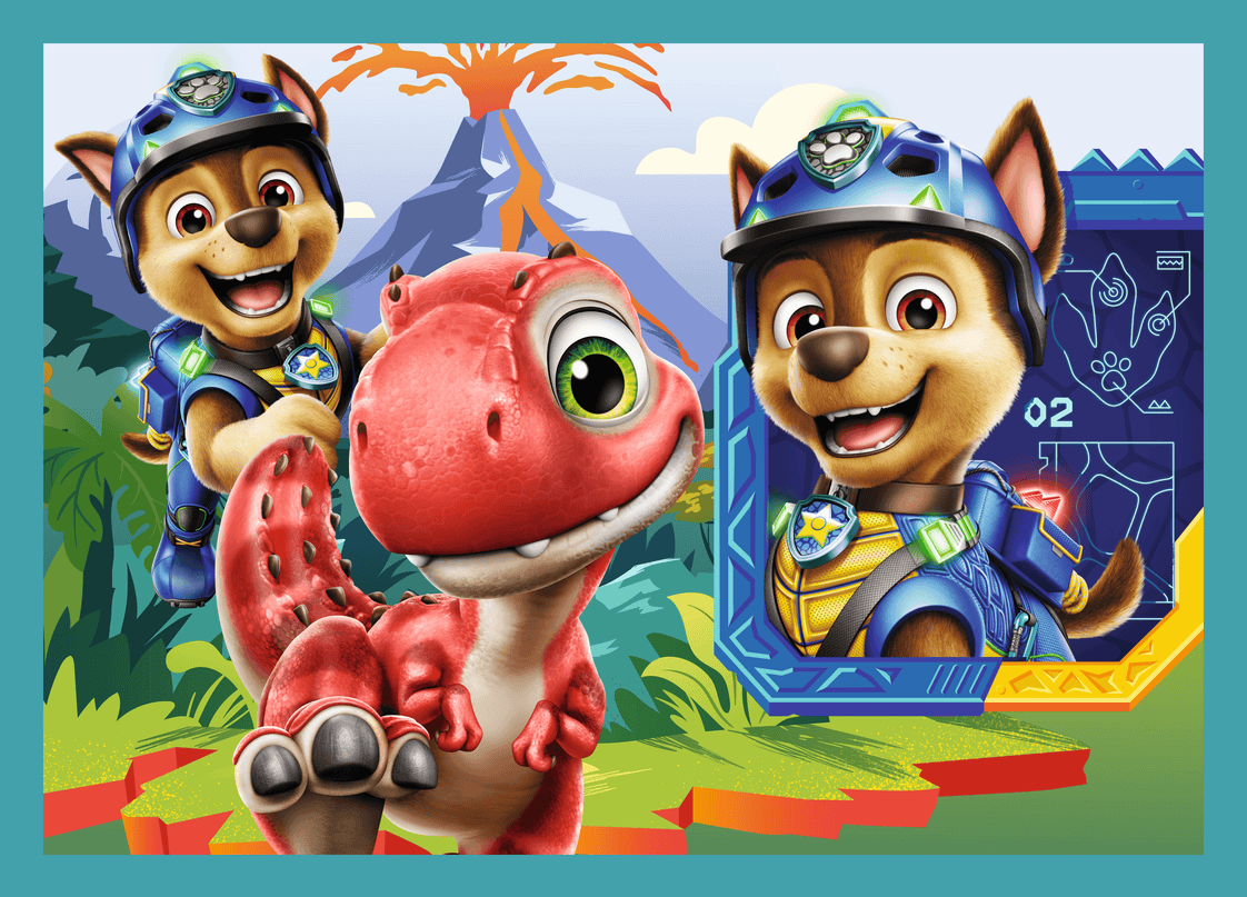 TREFL PAW PATROL Puslede komplekt, 4 tk, Käpapatrull
