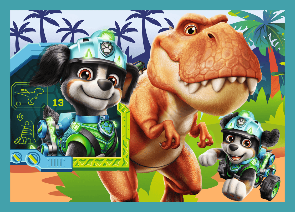 TREFL PAW PATROL Puslede komplekt, 4 tk, Käpapatrull