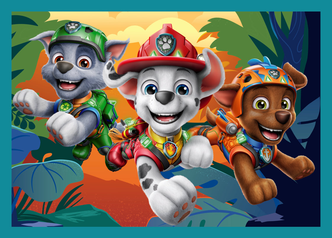 TREFL PAW PATROL Puslede komplekt, 4 tk, Käpapatrull