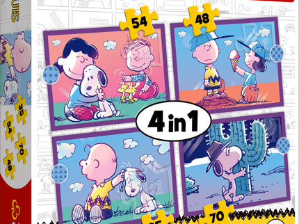 TREFL Puslede komplekt, 4 tk, Snoopy