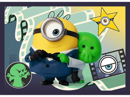 TREFL MINIONS Puslede komplekt, 4 tk, Minionid