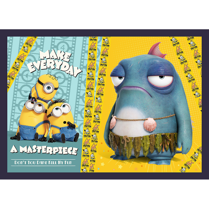 TREFL MINIONS Puslede komplekt, 4 tk, Minionid