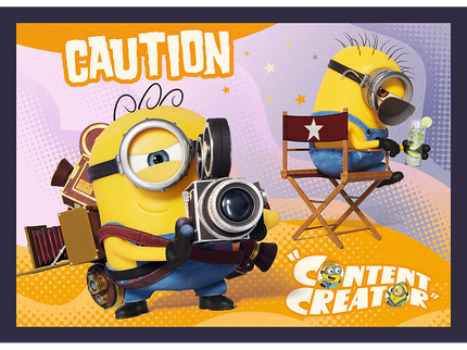 TREFL MINIONS Puslede komplekt, 4 tk, Minionid