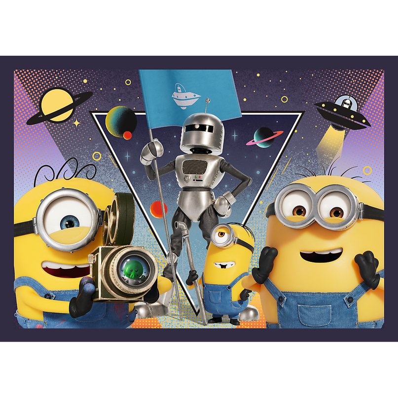 TREFL MINIONS Puslede komplekt, 4 tk, Minionid