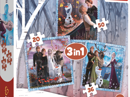 TREFL FROZEN Pusle komplekt, 3 tk, Frozen 2