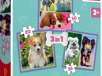 TREFL Pusle komplekt 3 in 1 Koerapojad