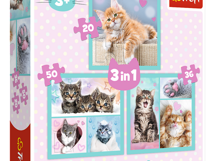 TREFL Pusle komplekt Kassipojad, 3 tk