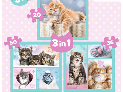 TREFL Pusle komplekt Kassipojad, 3 tk