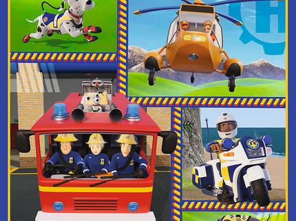 TREFL FIREMAN SAM Pusle komplekt, 3 tk