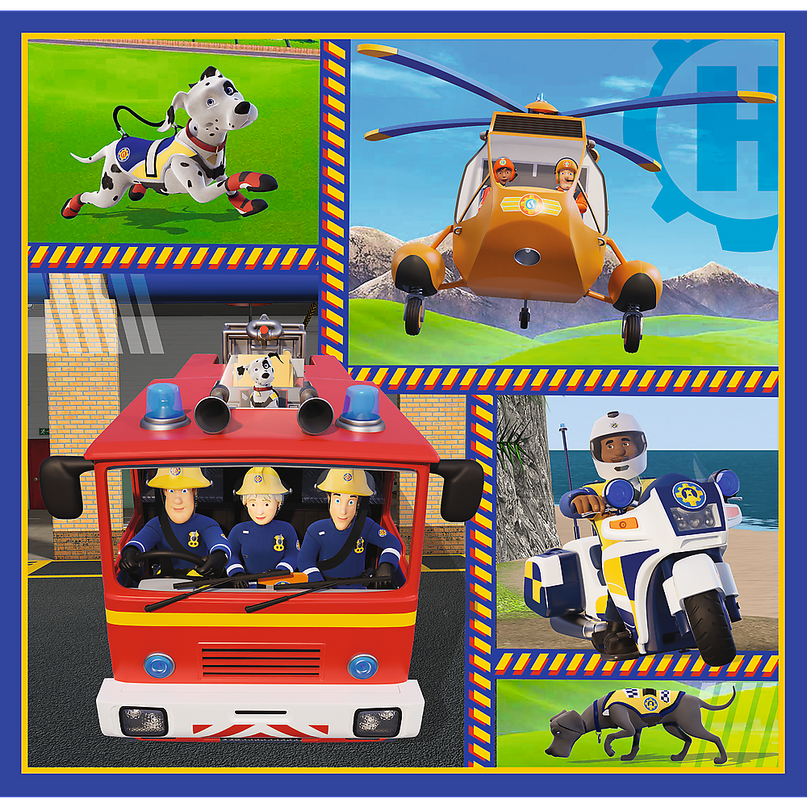 TREFL FIREMAN SAM Pusle komplekt, 3 tk