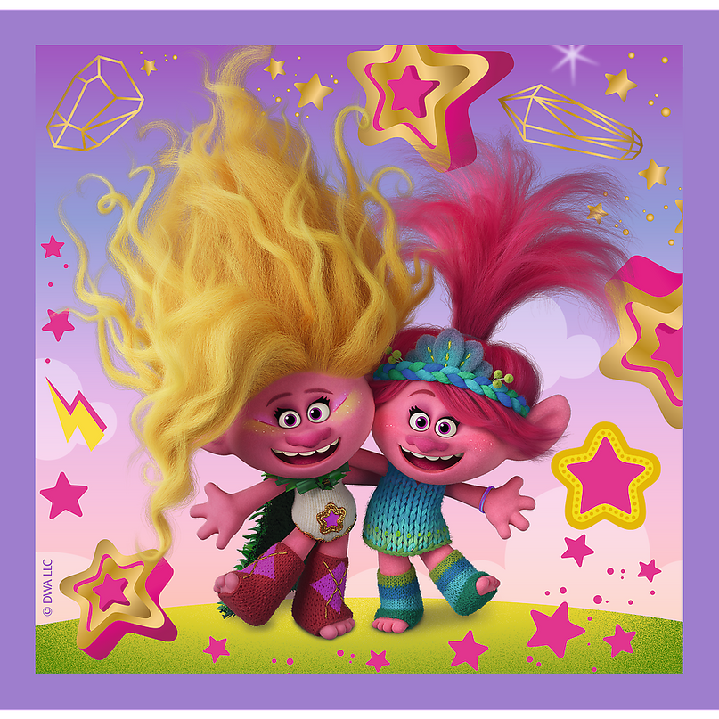 TREFL TROLLID Pusle komplekt Trollid 3, 3 tk