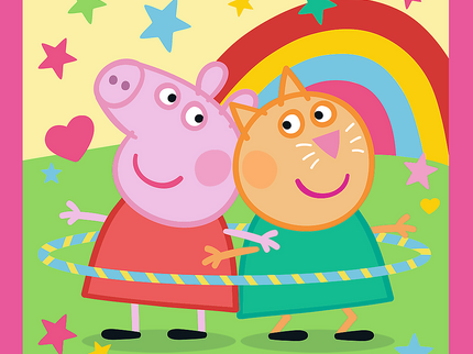 TREFL PEPPA PIG Pusle komplekt, 3 tk, Peppa