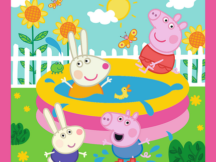 TREFL PEPPA PIG Pusle komplekt, 3 tk, Peppa