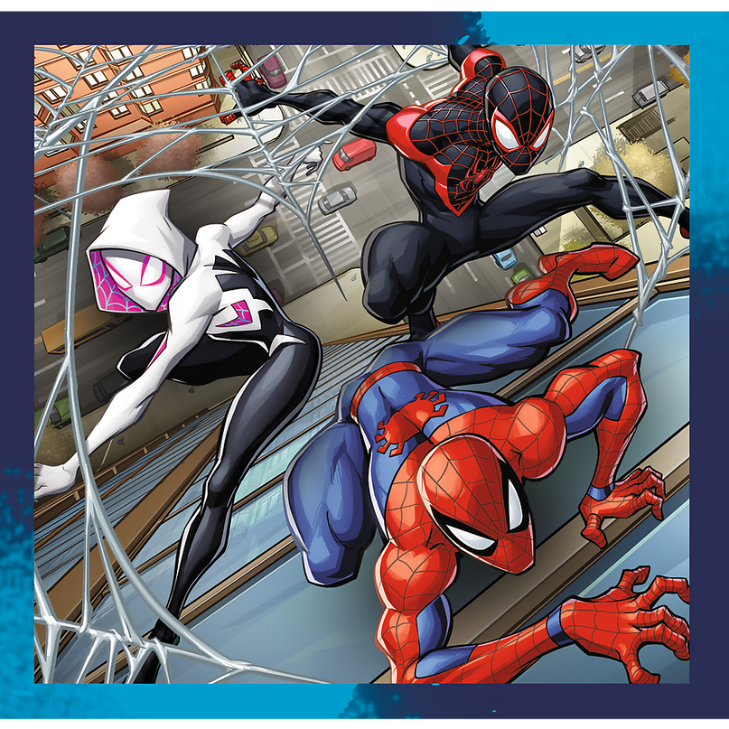 TREFL SPIDER-MAN Pusle komplekt Ämblikmees, 3 tk