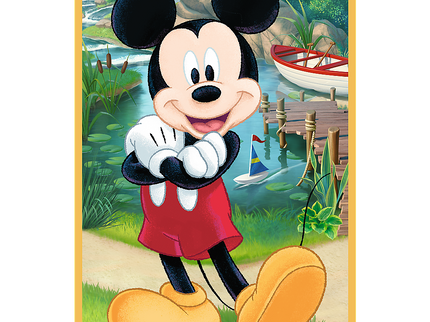 TREFL DISNEY MICKEY MOUSE puslede komplekt Hiired puhkusel, 3x50 osa