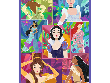 TREFL DISNEY PRINCESS puslede komplekt Sõbrad, 3x80 osa