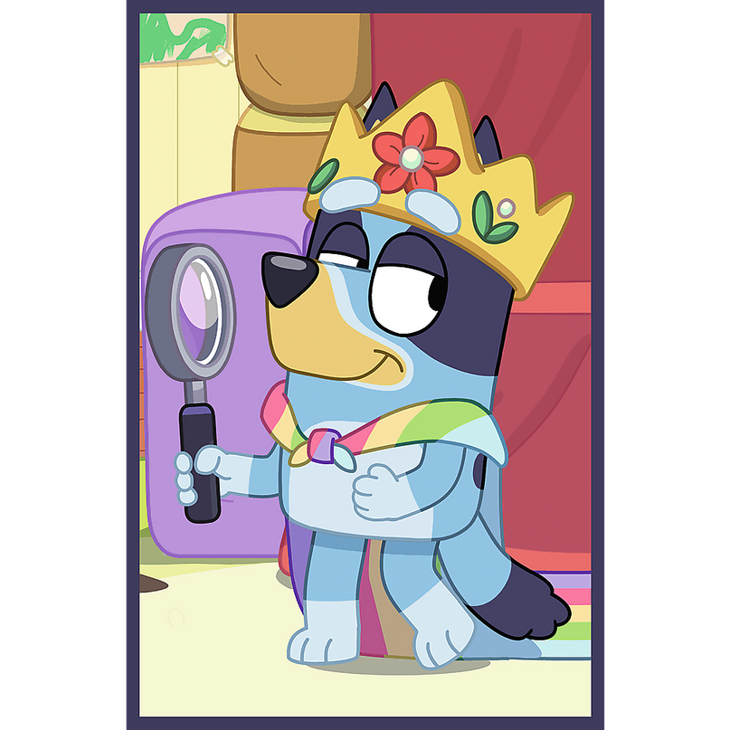 TREFL BLUEY puslede komplekt Bluey pere, 3x50 osa