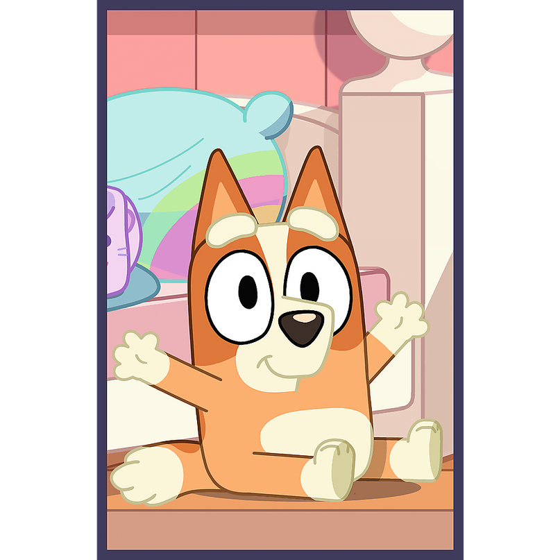 TREFL BLUEY puslede komplekt Bluey pere, 3x50 osa