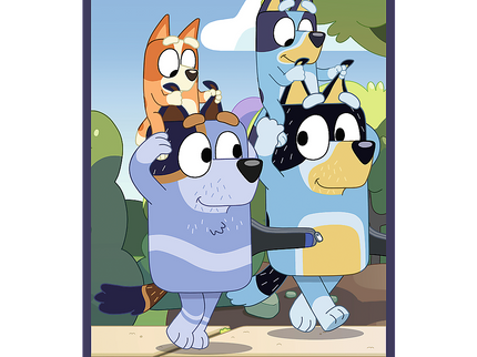 TREFL BLUEY puslede komplekt Bluey pere, 3x50 osa