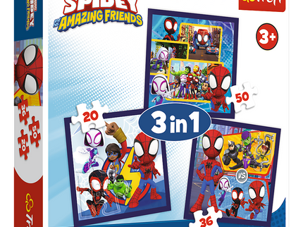 TREFL SPIDEY Pusle komplekt 3 in 1