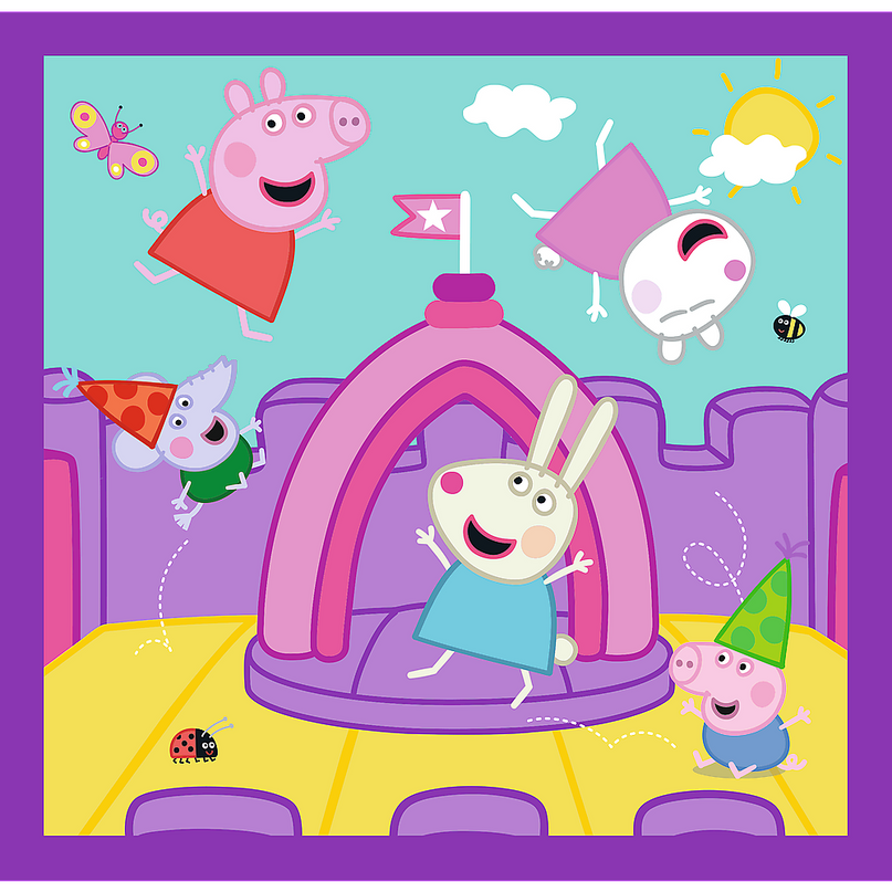 TREFL PEPPA PIG Pusle komplekt, 3 tk, Peppa Pig