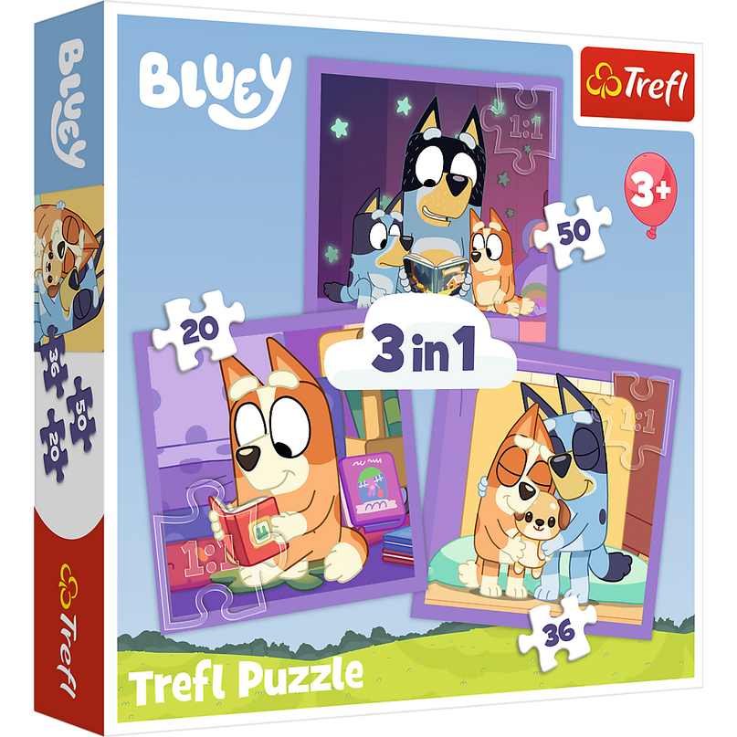 TREFL BLUEY Pusle komplekt 3 in 1