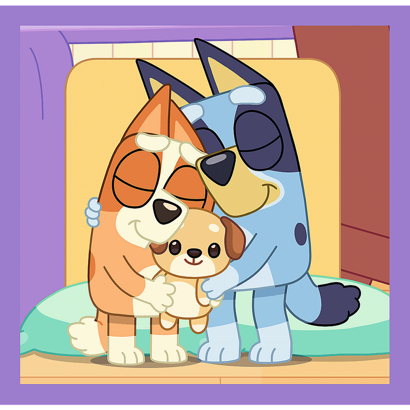 TREFL BLUEY Pusle komplekt 3 in 1