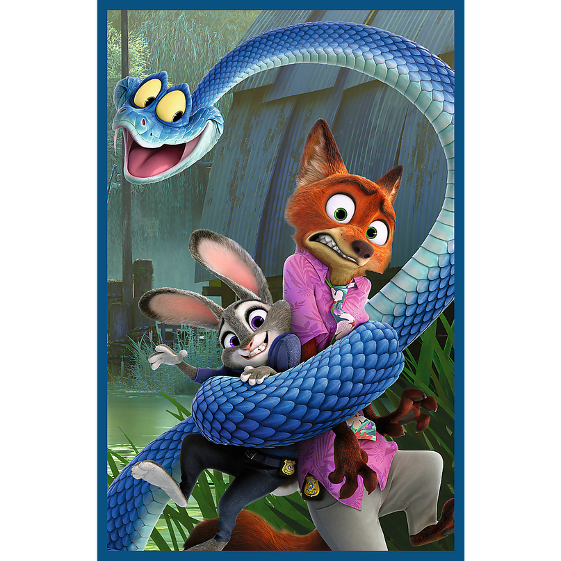 TREFL DISNEY puslede komplekt Zootropolis, 3x80 osa